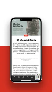 El Espectador App screenshot 2