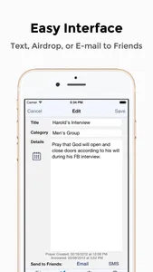 Prayer Notes Pro: Ask, Receive screenshot 1