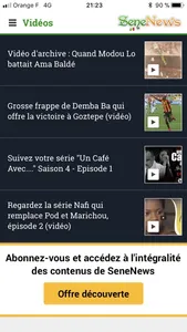 SeneNews : Actualité Sénégal screenshot 3