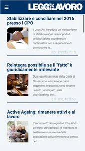 Leggi di Lavoro screenshot 0