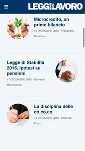 Leggi di Lavoro screenshot 1