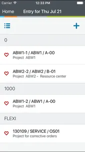 Unit4 Timesheets screenshot 1