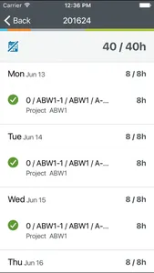 Unit4 Timesheets screenshot 2