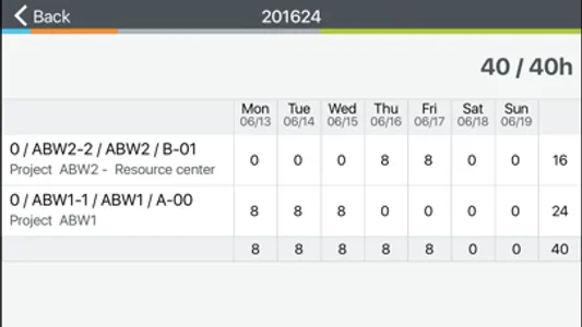 Unit4 Timesheets screenshot 4