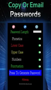 Passwords Security Generator screenshot 2