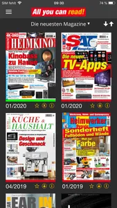 All you can read-Zeitschriften screenshot 0