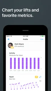 Strong Workout Tracker Gym Log screenshot 4