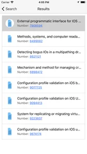 Patent Searcher screenshot 1