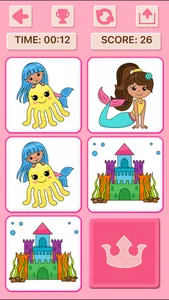 Princess Unicorn Memory Games screenshot 6