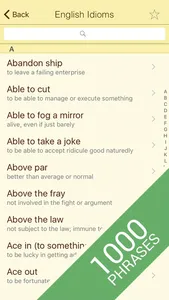 Idiom in Use Advanced English screenshot 1