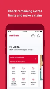 My Medibank screenshot 2