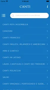 Canti screenshot 1