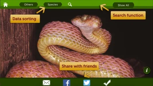 Snakes eGuide screenshot 2