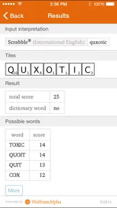 Wolfram Words Reference App screenshot 4