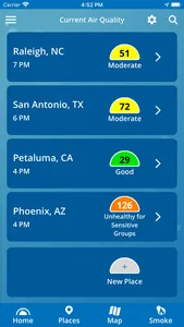 EPA AIRNow screenshot 4