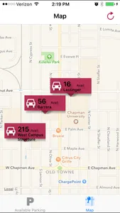 Chapman Parking screenshot 2