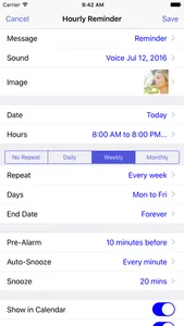 Reminders with Voice Reminder screenshot 1