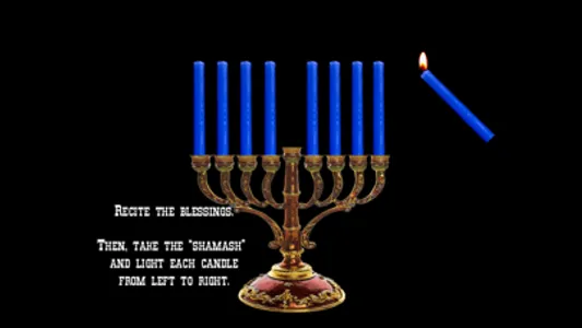 Menorah Deluxe screenshot 2