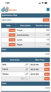 doForms Mobile Data screenshot 3