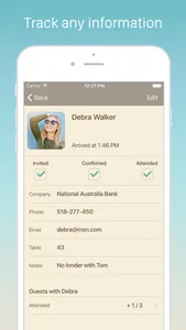 Guest List Organizer Pro screenshot 1