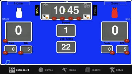 Ballers Basketball Scoreboard screenshot 2