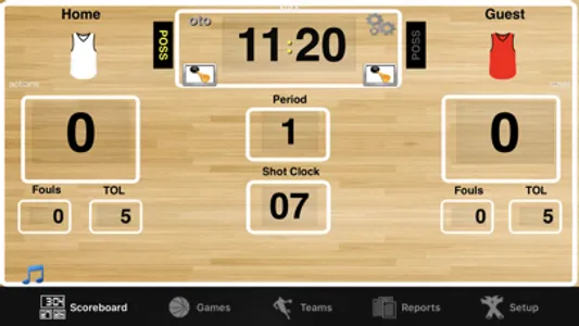 Ballers Basketball Scoreboard screenshot 3