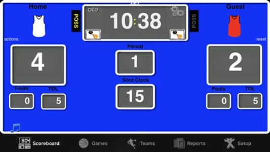 Ballers Basketball Scoreboard screenshot 4