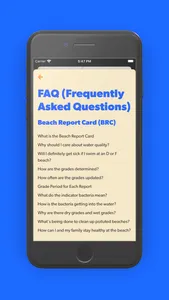 Beach Report Card screenshot 8