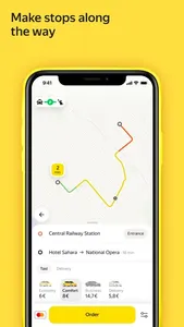 Yandex Go — taxi and delivery screenshot 3