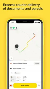 Yandex Go — taxi and delivery screenshot 5