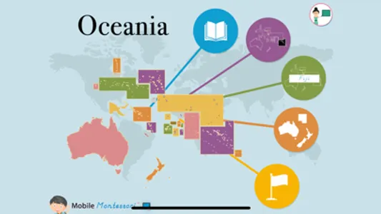 Oceania - Montessori Geography screenshot 0