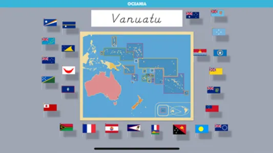 Oceania - Montessori Geography screenshot 6