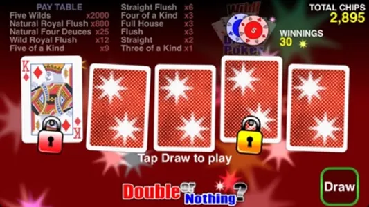 Wild Dream Poker - Deuces Wild screenshot 4