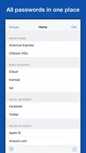 Key Cloud Password Manager screenshot 1