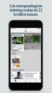 Göteborgs-Posten E-tidning screenshot 1
