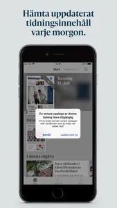 Göteborgs-Posten E-tidning screenshot 2