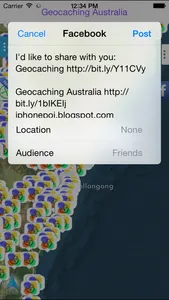 Geocaching Australia screenshot 2