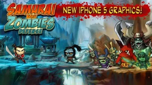 Samurai vs Zombies Defense screenshot 0