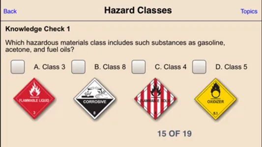 Hazmat Training General Awareness/Familiarization screenshot 0