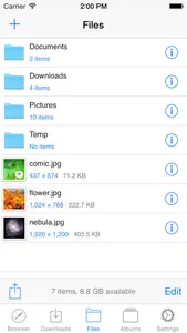 Browser & File Manager screenshot 0