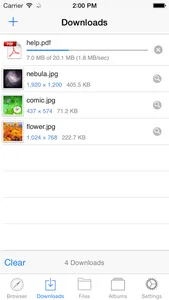 Browser & File Manager screenshot 2