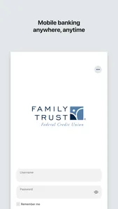 Family Trust Digital Banking screenshot 0