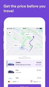 Cabify screenshot 1