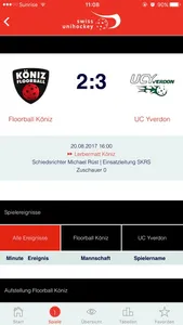 Swiss Unihockey screenshot 1