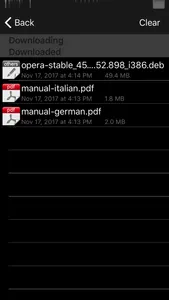 xDownload Lite screenshot 2