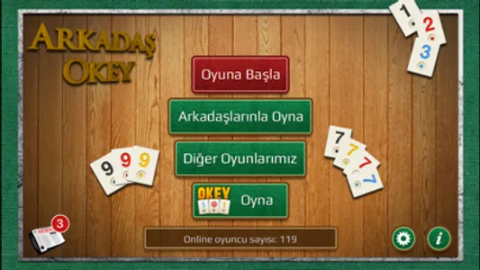 Arkadaş Okey screenshot 0