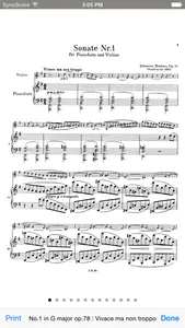 Brahms Violin Sonatas screenshot 3