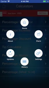 Percentage Calculators screenshot 1