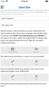 Equitable EZClaim Mobile screenshot 1