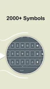 Symbol Keyboard - 2000+ Signs screenshot 1